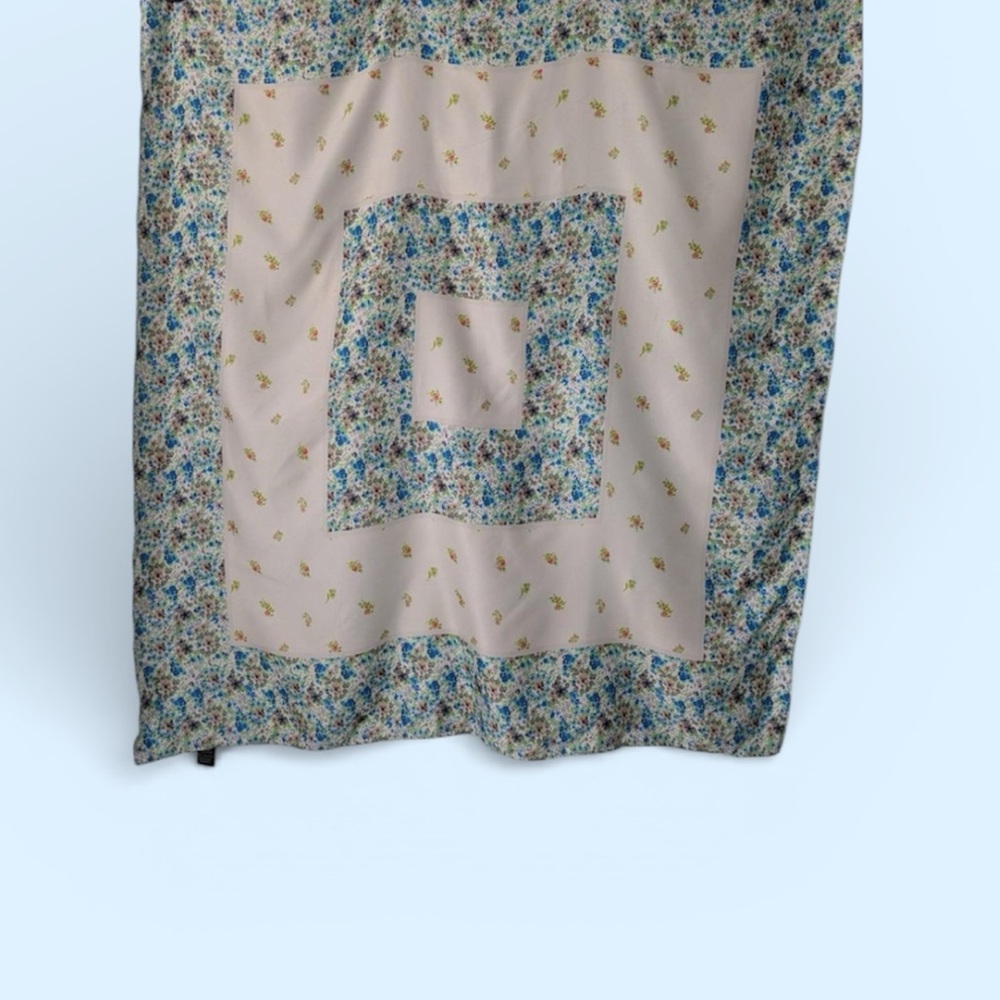 Steve Madden Women's Blue and Cream Scarf-wraps